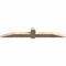 Ekena Millwork Eugene Rough Sawn Timber Gable Bracket, Douglas Fir, 84"W x 14"H x 4"D x 6"F, 4/12 Pitch GBW084X14X0406EUG00RDF - alternate 5